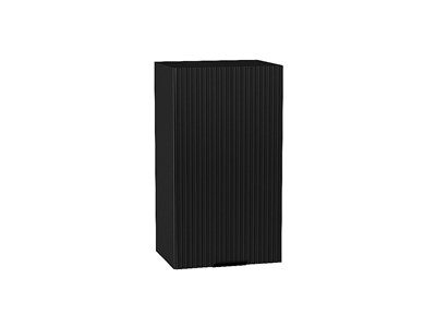 Шкаф верхний с 1-ой дверцей Евро Лайн Graphite, Антрацит, 720, 400 В*Ш*Г 716*400*318, фасад МДФ  Антрацит, корпус  Graphite ms2510VVT_59355