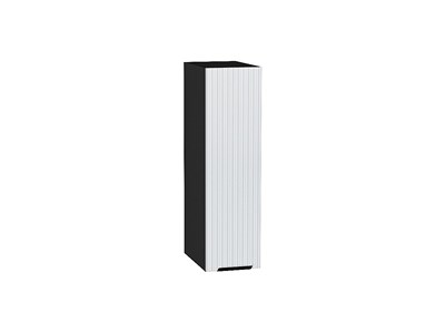 Шкаф верхний бутылочница Евро Лайн Graphite, Белый, 200 В*Ш*Г 716*200*318, фасад МДФ  Белый, корпус  Graphite ms2510VVT_58810
