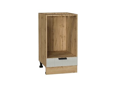 Шкаф нижний под духовку Евро Лайн Дуб Вотан, Агат, 450 В*Ш*Г 816*450*474, фасад МДФ  Агат, корпус  Дуб Вотан ms2510VVT_67238