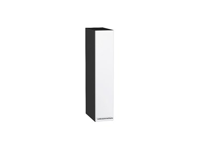 Шкаф верхний бутылочница Валерия-М Graphite, Белый глянец, 150 В*Ш*Г 716*150*318, фасад МДФ  Белый глянец, корпус  Graphite ms2510VVT_38768
