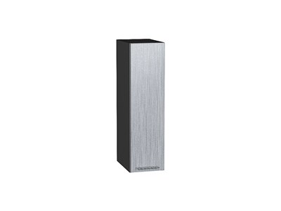 Шкаф верхний бутылочница Валерия-М Graphite, Серый металлик дождь светлый, 200 В*Ш*Г 716*200*318, фасад МДФ  Серый металлик дождь светлый, корпус  Graphite ms2510VVT_43819