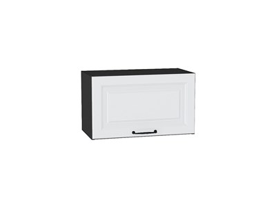 Шкаф верхний горизонтальный Ницца Graphite, Blanco, 600 В*Ш*Г 358*600*318, фасад МДФ  Blanco, корпус  Graphite ms2510VVT_43878