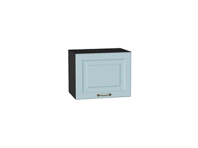 Шкаф верхний горизонтальный Ницца Graphite, Голубой, 450 В*Ш*Г 358*450*318, фасад МДФ  Голубой, корпус  Graphite ms2510VVT_74195