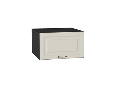Шкаф верхний горизонтальный глубокий Ницца Graphite, Агат, 600 В*Ш*Г 358*600*574, фасад МДФ  Агат, корпус  Graphite ms2510VVT_54477