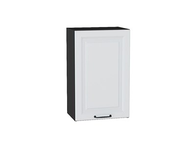Шкаф верхний с 1-ой дверцей Ницца Graphite, Blanco, 720, 450 В*Ш*Г 716*450*318, фасад МДФ  Blanco, корпус  Graphite ms2510VVT_44073