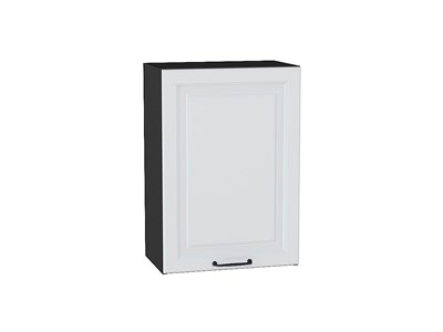 Шкаф верхний с 1-ой дверцей Ницца Graphite, Blanco, 720, 500 В*Ш*Г 716*500*318, фасад МДФ  Blanco, корпус  Graphite ms2510VVT_44086