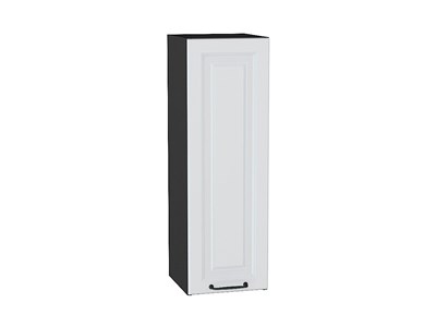 Шкаф верхний с 1-ой дверцей Ницца Graphite, Blanco, 920, 300 В*Ш*Г 920*300*318, фасад МДФ  Blanco, корпус  Graphite ms2510VVT_44112