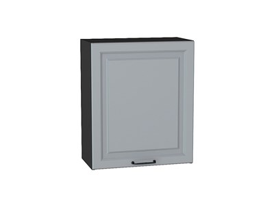Шкаф верхний с 1-ой дверцей Ницца Graphite, Magnum, 720, 600 В*Ш*Г 716*600*318, фасад МДФ  Magnum, корпус  Graphite ms2510VVT_44109