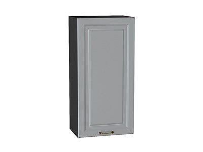 Шкаф верхний с 1-ой дверцей Ницца Graphite, Графит, 920, 450 В*Ш*Г 920*450*318, фасад МДФ  Графит, корпус  Graphite ms2510VVT_54658
