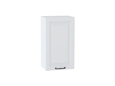Шкаф верхний с 1-ой дверцей Ницца Белый, Blanco, 720, 400 В*Ш*Г 716*400*318, фасад МДФ  Blanco, корпус  Белый ms2510VVT_33685