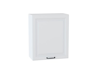 Шкаф верхний с 1-ой дверцей Ницца Белый, Blanco, 720, 600 В*Ш*Г 716*600*318, фасад МДФ  Blanco, корпус  Белый ms2510VVT_33688