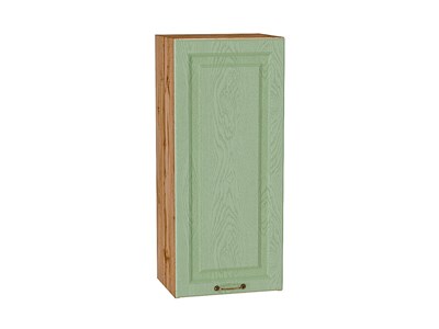 Шкаф верхний с 1-ой дверцей Ницца Дуб Вотан, Дуб оливковый, 920, 400 В*Ш*Г 920*400*318, фасад МДФ  Дуб оливковый, корпус  Дуб Вотан ms2510VVT_64205