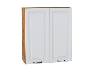 Шкаф верхний с 2-мя дверцами Ницца Дуб Вотан, Blanco, 920, 800 В*Ш*Г 920*800*318, фасад МДФ  Blanco, корпус  Дуб Вотан ms2510VVT_64288