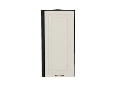 Шкаф верхний торцевой Ницца Graphite, Агат, 920 В*Ш*Г 920*300*304, фасад МДФ  Агат, корпус  Graphite ms2510VVT_54780