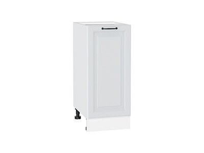 Шкаф нижний с 1-ой дверцей Ницца Белый, Blanco, 350 В*Ш*Г 816*350*478, фасад МДФ  Blanco, корпус  Белый ms2510VVT_65504