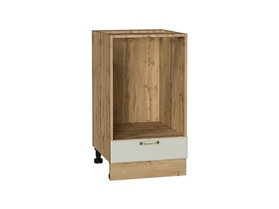 Шкаф нижний под духовку Ницца Дуб Вотан, Агат, 450 В*Ш*Г 816*450*474, фасад МДФ  Агат, корпус  Дуб Вотан ms2510VVT_67188