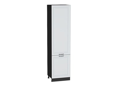 Шкаф пенал с 2-мя дверцами Ницца Graphite, Blanco, 2340, 600 В*Ш*Г 2336*600*574, фасад МДФ  Blanco, корпус  Graphite ms2510VVT_44905