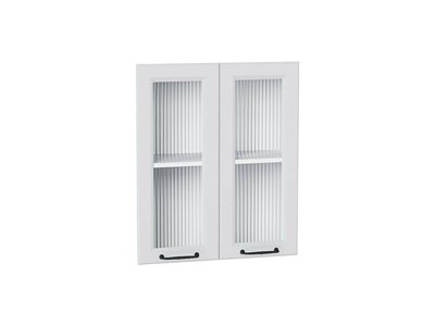 Комплект фасадов Ницца Royal со стеклом Moru для каркаса Ф-45 В600 В*Ш*Г 712*596*16, фасад МДФ/Стекло  Blanco ms2510VVT_078-8175 (67323)