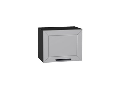 Шкаф верхний горизонтальный Глетчер Graphite, Гейнсборо Силк, 450 В*Ш*Г 358*450*318, фасад МДФ  Гейнсборо Силк, корпус  Graphite ms2510VVT_74180