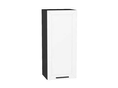Шкаф верхний с 1-ой дверцей Глетчер Graphite, Айленд Силк, 920, 400 В*Ш*Г 920*400*318, фасад МДФ  Айленд Силк, корпус  Graphite ms2510VVT_55915