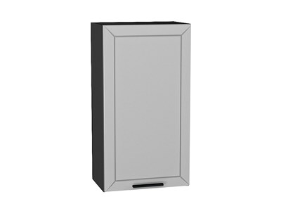 Шкаф верхний с 1-ой дверцей Глетчер Graphite, Гейнсборо Силк, 920, 500 В*Ш*Г 920*500*318, фасад МДФ  Гейнсборо Силк, корпус  Graphite ms2510VVT_43526