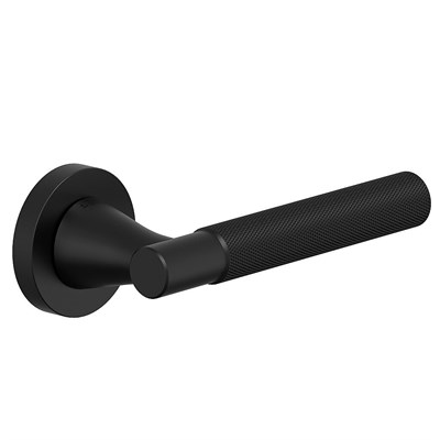 Ручка на круглой розетке System Proton-T HA190TRO12 AL6 МатЧерный sp2510BR_046-0475