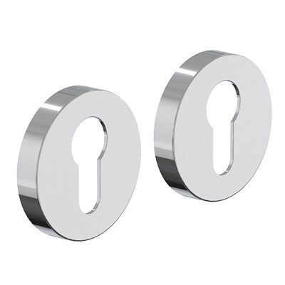 Накладка цилиндровая на круглой розетке System R012Y CR Хром sp2510BR_046-0339