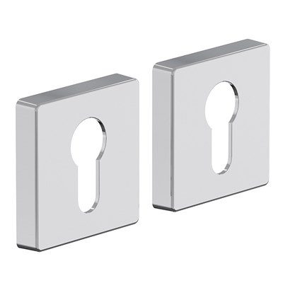 Накладка цилиндровая на квадратной розетке System R011Y CR Хром sp2510BR_046-0331