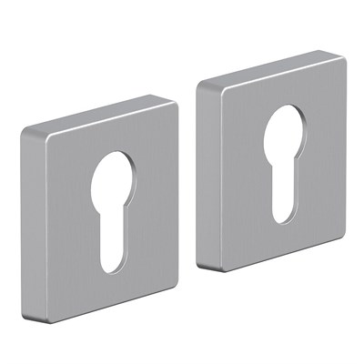 Накладка цилиндровая на квадратной розетке System R011Y CBM БрашМатХром sp2510BR_046-0330