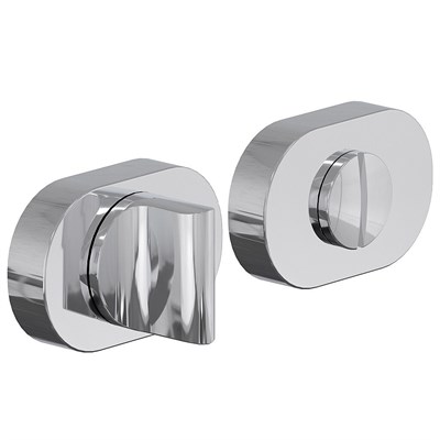 Фиксатор на овальной розетке System R016W6 CR Хром sp2510BR_048-0052