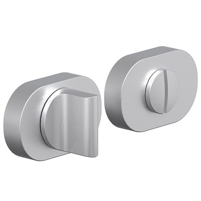 Фиксатор на овальной розетке System R016W6 CBM БрашМатХром sp2510BR_048-0051