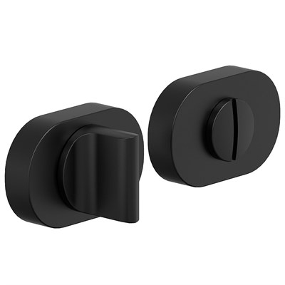 Фиксатор на овальной розетке System R016W6 AL6 МатЧерный sp2510BR_048-0050