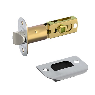 Защелка cо стальным язычком Bravo KS-1R C Хром (bs 60/70 мм) sp2510BR_046-0503