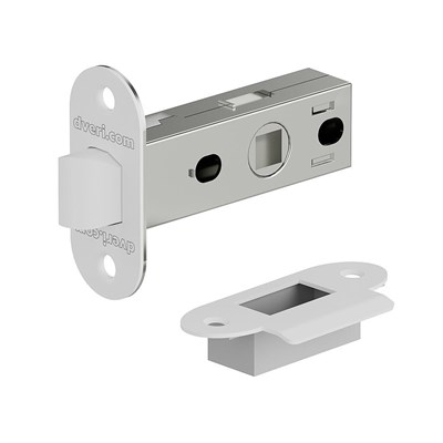 Защелка Bravo P-1R SW МатБелый sp2510BR_045-0150