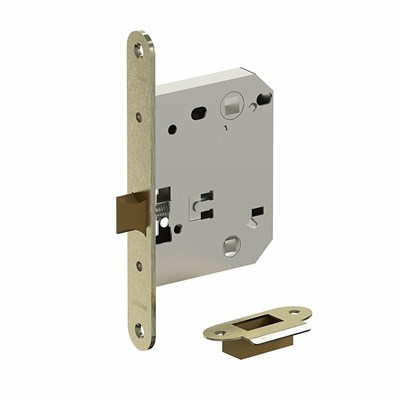 Защелка c пластиковым язычком Bravo P-2R-WC AB Бронза sp2510BR_045-0121