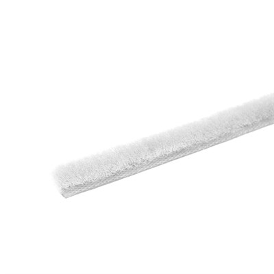 Уплотнитель щеточный самоклеющийся 4Р Белый 7*6 sp2510BR_163-0007