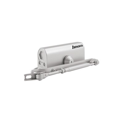 Доводчик ISP 430 (50-120), Серебро, 182*42*62, Силумин. sp2510BR_043-0025