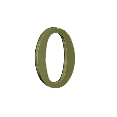 Цифра самоклеющаяся DN-01-0-Z G Золото (ЦАМ) sp2510BR_049-0111