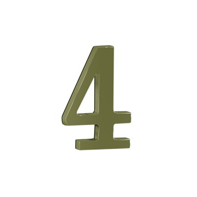 Цифра самоклеющаяся DN-01-4-Z G Золото (ЦАМ) sp2510BR_049-0115