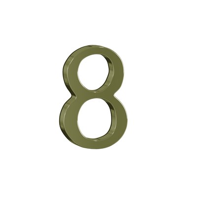 Цифра самоклеющаяся DN-01-8-Z G Золото (ЦАМ) sp2510BR_049-0119