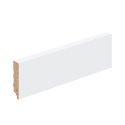 Плинтус ПЭТ White Silk МДФ S-70.16 2400*70*16 sp2510BR_156-0360
