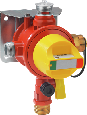 Автоматический переключающий клапан с регулятором GOK 0258516, 4 кг/ч, 37 мбар msDCH25_0258516