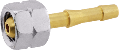 Штуцер GOK 1401100, для шланга 9 мм, резьба 1/4" левая msDCH25_1401100