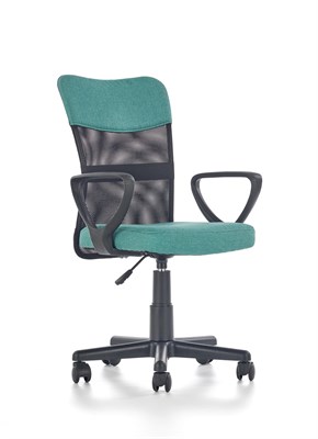 Кресло компьютерное Halmar TIMMY (бирюзовый/черный) ms2601SIGHAL_V-CH-TIMMY-FOT-TURKUSOWY