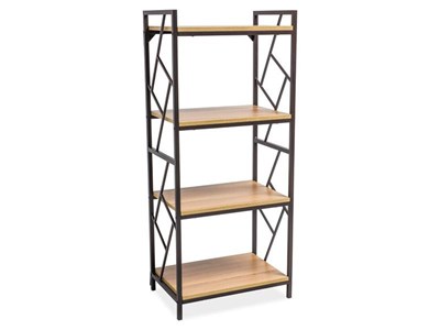 Стеллаж Signal TABLO R4 (дуб/темно-коричневый) ms2601SIGHAL_TABLOR4