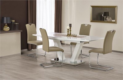 Стол обеденный Halmar VISION, раскладной (белый) ms2601SIGHAL_V-CH-VISION-ST