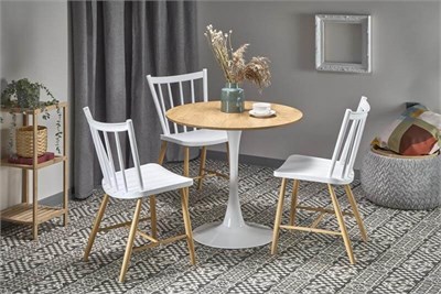 Стол обеденный Halmar STING (натуральный/белый) ms2601SIGHAL_V-CH-STING-ST