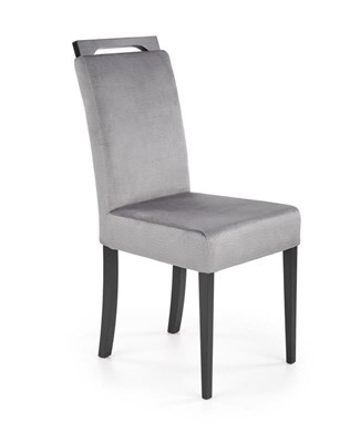 Стул кухонный Halmar CLARION 2 (серый/черный) ms2601SIGHAL_V-PL-N-CLARION2-CZARNY-MONOLITH85