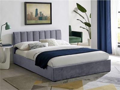 Кровать Signal MONTREAL VELVET (серый) 140/200 ms2601SIGHAL_MONTREALV140SZ