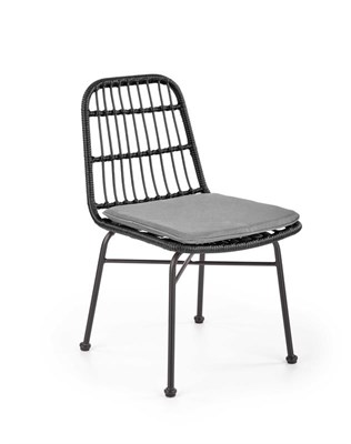 Стул кухонный Halmar K401 (серый/черный) ms2601SIGHAL_V-CH-K/401-KR-CZARNY